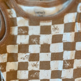 Checkered Onesie | 0-3 mo | Carter's