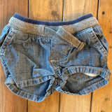 Denim Blue Shorts | 0-3 months | Carter's