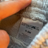 Gray Mr Crab Shorts | 0-3 months | Garanimals
