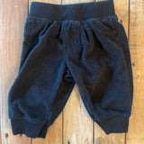 Black Fleece Pants | 0-3 months | Carter's