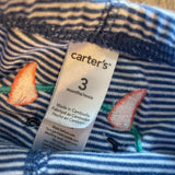 Stripe Monster Leggings | 0-3 mo | Carter's