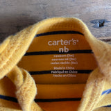 Yellow Striped Long Sleeve Onesie | Carter's