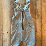 Gray Jumpsuit | 6-9 mo | Petals Peas