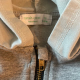 Gray Jumpsuit | 6-9 mo | Petals Peas