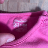 Pink Fish Onesie | 3-6 mo | Garanimals