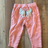 Pink Butterfly Pants | 6-9 mo
