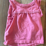 Pink Lace Detail Top | 9-12 | Carter's