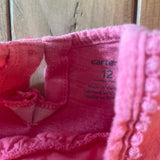 Pink Lace Detail Top | 9-12 | Carter's