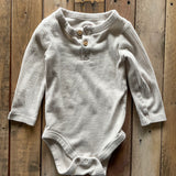 Long Sleeve Ribbed Henley | Cat & Jack