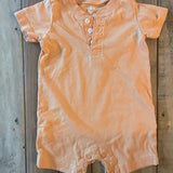 Light Orange Romper | 3-6 mo | Carter's