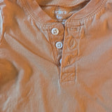 Light Orange Romper | 3-6 mo | Carter's
