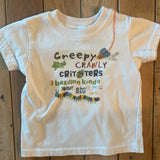 Creepy Crawly Critters Shirt | 3-6 mo | Tad Little