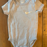 Gray Onesie | 3-6 mo | Nike