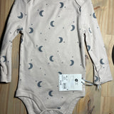 Over the Moon Long Sleeve Onesie | Cloud Island