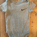 Gray Onesie | 3-6 mo | Nike