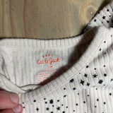 Ruffle Shoulder Ribbed Long Sleeve Onesie | Cat & Jack