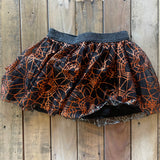 Orange Spider Web Tutu