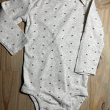 Sandy Hearts Long Sleeve Onesie | Carter's