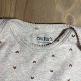 Sandy Hearts Long Sleeve Onesie | Carter's