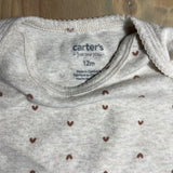 Sandy Hearts Long Sleeve Onesie | Carter's