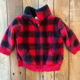 Plaid Buffalo Sweater | 0-3 months | Carter's