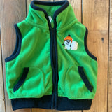 Green Fleece Vest | 0-3 mo | Carter's