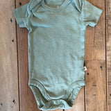 Green Organic Short Sleeve Onesie | Honest Baby