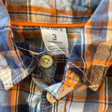 Plaid Long Sleeve Shirt | 0-3 mo | Carter's