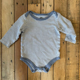 Striped Long Sleeve Onesie | HB