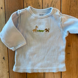 Grey Long Sleeve Shirt | 0-3 mo | Carter's
