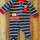 Fire Rescue Zip Up | 0-3 mo | Koala Baby