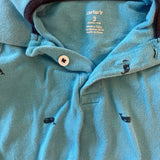 Blue Whale Romper | 0-3 mo | Carter's