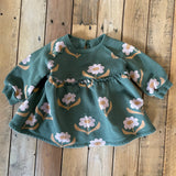 Flower Sweater Dress | Little Co.
