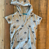Gray Dog Print Romper | 0-3 mo | Carter's