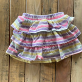 Tiered Rainbow Skort