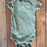Plain Green Short Sleeve Onesie | Carter's