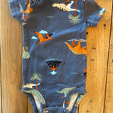 Wild Life Dino Onesie | 0-3 mo | Carter's