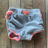 Grey & Pink Shorts | Jumping Beans