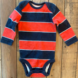Red & Blue Stripe Onesie | 0-3 mo | Carter's