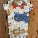 Hippo Onesie | preemie | Carter's