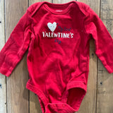 My First Valentine's Day Onesie | 3-6 mo | Carter's