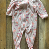 Pretty Giraffe Zip Up Pajama | Carter's