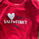 My First Valentine's Day Onesie | 3-6 mo | Carter's