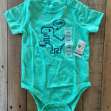 Dinosaurus Yum Onesie | 12-18 mo | Garanimals