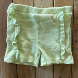 Soft Yellow Ruffled Shorts | 12-18 mo | Nicole Miller