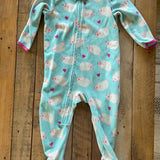 Counting Sheep Fleece Zip Up Pajama | Carter's