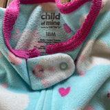 Counting Sheep Fleece Zip Up Pajama | Carter's