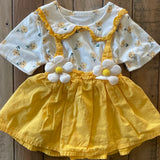 Yellow Daisy Dress | 2T