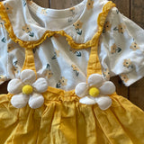 Yellow Daisy Dress | 2T