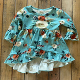 Ruffle Flower Dress | Unbranded